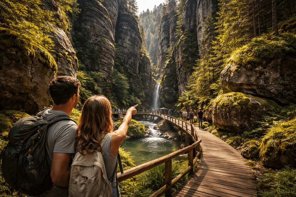 adršpach, sendstone rocks city