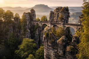bastei bridge, bohemian ans saxon switzerland