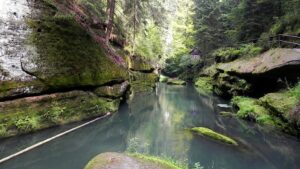 bohemian and saxon switzerland edmundova souteska hrensko