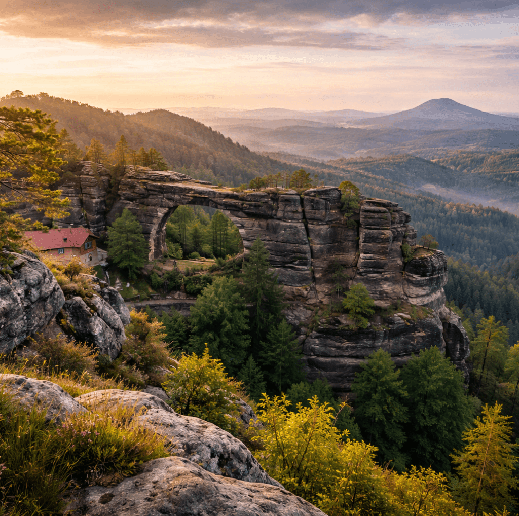 bohemian and saxon switzerland, pravicka brana