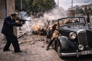 lidice, heindrich attack