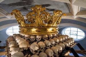 kutna hora, bone church inside
